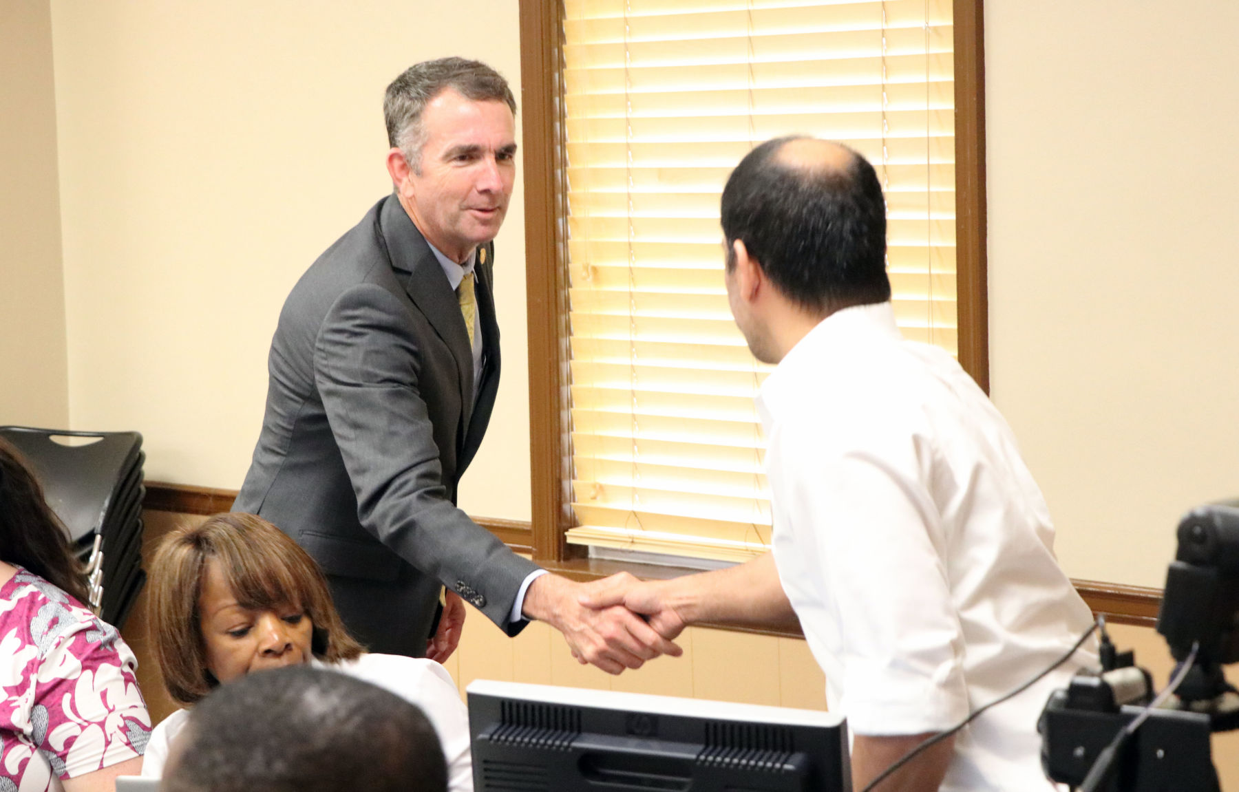 Loudoun County | Gov. Ralph Northam in Leesburg